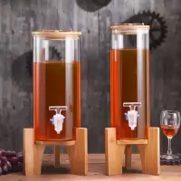 耐高温玻璃泡酒瓶密封罐高硼硅耐热泡药材人参酒罐自酿酒泡酒瓶子