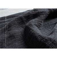 重工亚麻磨洗面料春秋冬季重磅旧黑色厚纯亚麻布料麻裤子风衣外套