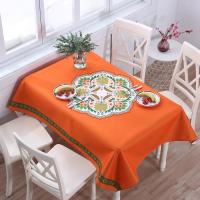 桌垫子小清新布艺棉麻防防烫防油免洗桌布茶几盖布餐桌椅子套罩