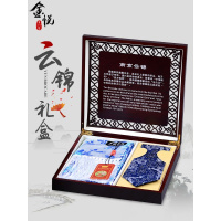 南京云锦中国风特色礼品送老外的出国刺绣围巾领带礼盒工艺品