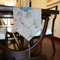 欧式美式样板间家居餐桌桌旗布艺装饰品西餐垫 餐布 布艺桌垫