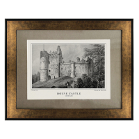 Brusheep英国中世纪建筑装饰画餐厅艺术大师世界名画怀旧欧式壁画