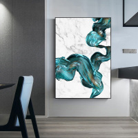 柏轩 现代简约风格抽象装饰画客厅挂画书房餐厅玄关走道壁画