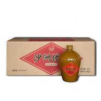 厂家直销沙洲优酒五年陈坛装低聚糖小坛8*500ml整箱