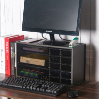 桌面收纳盒抽屉式客厅桌子收纳盒桌面杂物家用创意学生书桌收纳盒