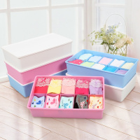 Yeya也雅 收纳柜抽屉分格盒袜子内裤内衣收纳盒带盖