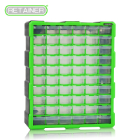 瑞美拓 乐高积木收纳柜 分类盒多格子60抽屉式零件柜分类柜零件盒