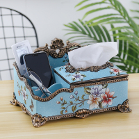 客厅茶几桌面杂物遥控器收纳盒餐巾纸盒家用抽纸盒北欧创意纸巾盒