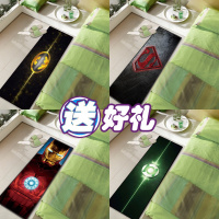 美漫威DC钢铁侠蜘蛛侠美队卧浴室书厨房防滑长条地毯飘窗床边地垫