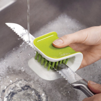 英国joseph厨房双面清洁刷刀具筷勺工具刷餐具刀叉刷去污软毛