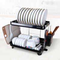 304不锈钢碗架沥碗碟架盘子餐具放碗筷子收纳盒厨房用品置物架
