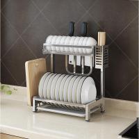 304不锈钢碗架沥架台面晾放碗筷碗碟碗盘用品收纳盒厨房置物架