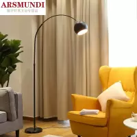 家装优选北欧钓鱼落地灯客厅简约现代色马卡龙ins风网红卧室led立式台灯时尚简约