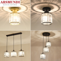 家装优选餐厅吊灯三头北欧现代简约个性创意卧室走廊过道阳台灯轻奢吊灯具时尚简约