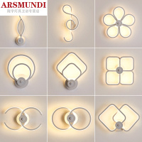 家装优选北欧壁灯客厅卧室过道楼梯电视墙壁灯现代简约床头壁灯led灯超亮时尚简约