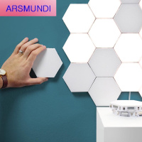 家装优选Helios touch壁灯创意触摸感应床头灯墙壁客厅卧室装饰蜂巢量子灯时尚简约