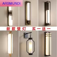 家装优选新中式壁灯卧室床头灯具现代简约走廊过道客厅背景电视墙工程壁灯时尚简约