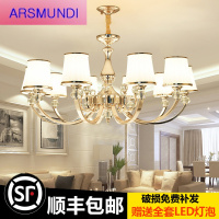 家装优选欧式吊灯简欧水晶灯大气后现代简约家用卧室餐厅美式客厅吊灯时尚简约