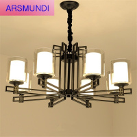 家装优选2020新款宏吉新中式吊灯现代简约吊灯玻璃大气客厅吊灯餐厅吊灯酒店过道茶楼火锅店餐馆包厢工程会所灯具时尚简约