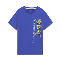 李宁童装短袖跑步T恤男大童2022新款跑步系列夏季圆领反光运动服