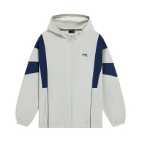 李宁风衣男2022新款运动潮流系列开衫长袖防风服连帽宽松秋运动服