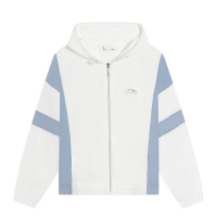 李宁风衣女士2022新款运动潮流系列开衫长袖连帽宽松秋季运动服