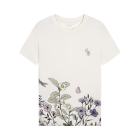 李宁短袖T恤女士2022新款运动潮流活系列妙笔生花女装圆领运动服