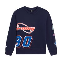 李宁童装卫衣男大童2022新款篮球系列套头长袖圆领宽松秋季运动服YWDS285