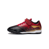 李宁童鞋足球鞋男小大童2022新款强袭圆头鞋子低帮运动鞋YKGS008