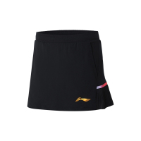 李宁短裙女士2022新款乒乓球系列秋季女装梭织运动裙AAPS250