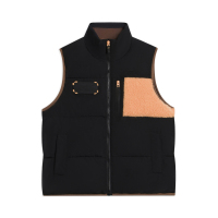 李宁童装羽绒马甲男大童2022新款运动生活系列宽松冬季鸭绒运动服