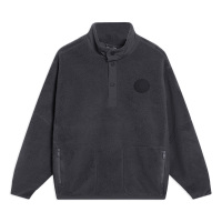 李宁针织衫男女同款2022新款运动时尚系列套头长袖立领秋季运动服