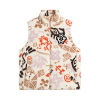 李宁针织羽绒马甲女2022新款运动潮流系列长乐未央宽松冬季运动服