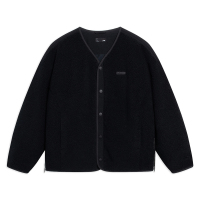 李宁短款棉服男女同款2022新款运动时尚系列秋季V领情侣运动服