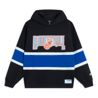 李宁童装卫衣男大童篮球系列套头衫长袖连帽宽松春季青少年运动服