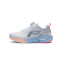 李宁2023童鞋跑步鞋男女大童鲲鹏轻量高回弹圆头青少年低帮运动鞋