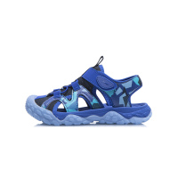 李宁童鞋凉鞋2023男大童包头青少年时尚经典鞋子透气低帮运动鞋