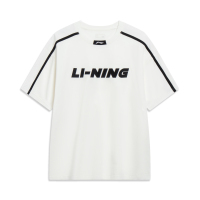 华晨宇同款李宁短袖男女同款2023新款夏情侣T恤宽松短裤印花套装