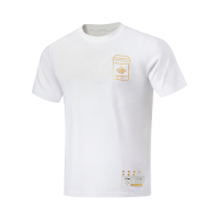 李宁短袖T恤男士专业篮球系列圆领夏季上衣运动衣针织运动服