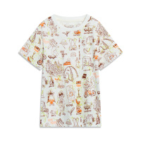 李宁童装短袖T恤男大童2023新款运动潮流系列舒适夏季宽松运动服