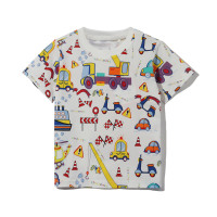 李宁童装短袖T恤男小童2023新款小童系列夏季圆领休闲运动服