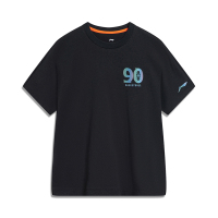 李宁童装短袖T恤男小大童2023新款篮球系列夏季圆领运动服