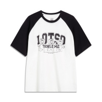 李宁X迪士尼玩具总动员草莓熊系列男女2023新款情侣夏季短袖T恤