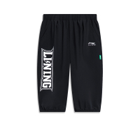 李宁童装七分运动裤男小童2023新款运动潮流系列夏季凉爽运动裤