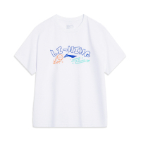 李宁童装短袖T恤男小大童2023新款运动生活系列夏季圆领运动服