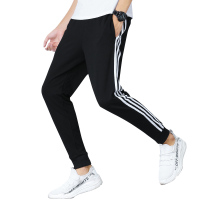 新悦都(XINYUEDOU) 男士三条杠运动裤男士宽松长裤小脚卫裤休闲裤男条纹跑步裤子潮K8006