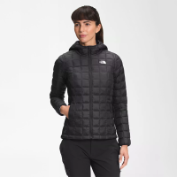 北面(The North Face) Eco Hoodie系列 户外轻量 舒适透气女士羽绒服连帽