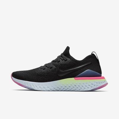 耐克NIKE跑步鞋女士 Epic React Flyknit 2 经典款避震缓冲回弹运动鞋跑鞋