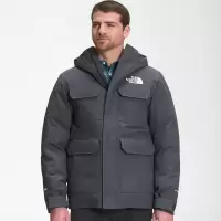 The North Face 北面 Cypress 男士派克大衣 防风防水保暖羽绒服 550填充鹅绒