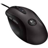 罗技Logitech G400 有线游戏鼠标电竞吃鸡 光学 电脑游戏 高精度 黑色